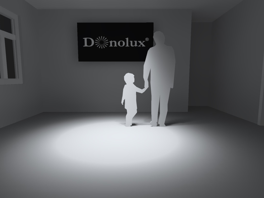 Подвесной светодиодный светильник 0, 9м 36Вт 48°