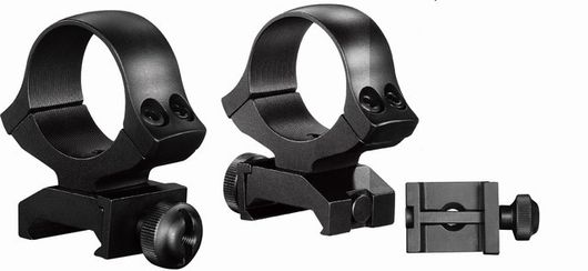 Быстросъемные кольца раздельные KOZAP Weaver D26мм BH=19,8 (No.49)