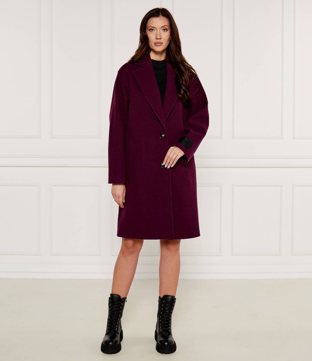 Пальто Matea-1 HUGO - фиолетовый(50534328)