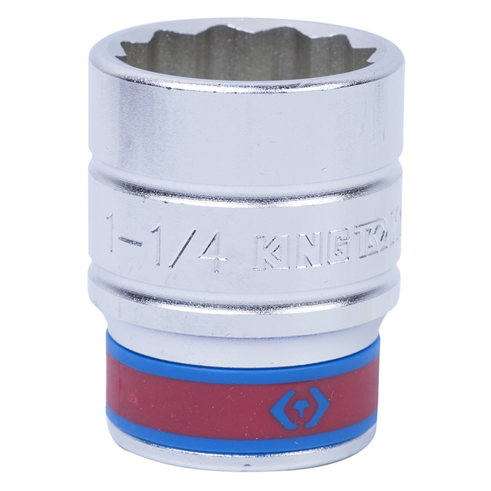 KING TONY (633040S) Головка торцевая стандартная двенадцатигранная 3/4", дюймовая 1-1/4"
