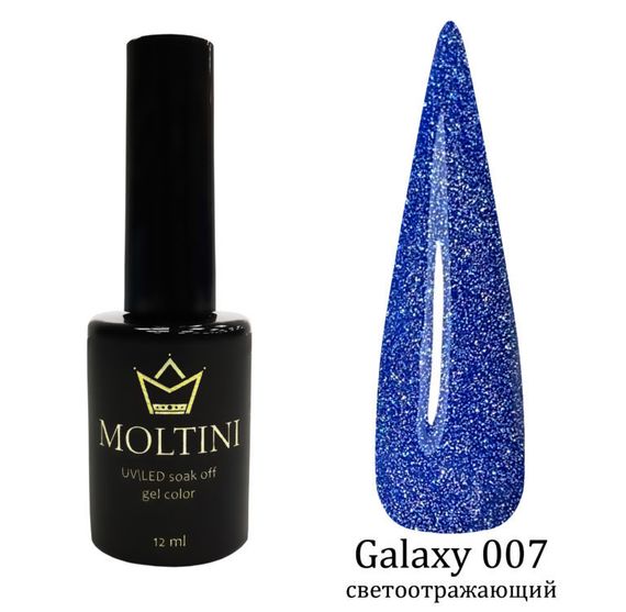 Гель-лак Moltini Galaxy 007, 12 ml