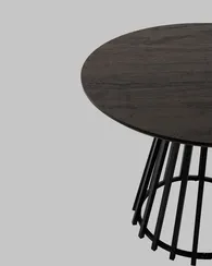 Стол обеденный Daphne 100*75 см темное дерево