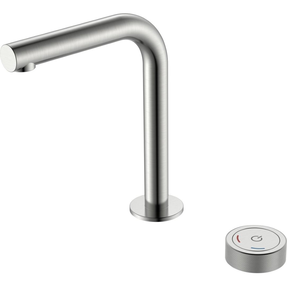 Смеситель для раковины автоматический Boheme Tech 158-NB nickel brush