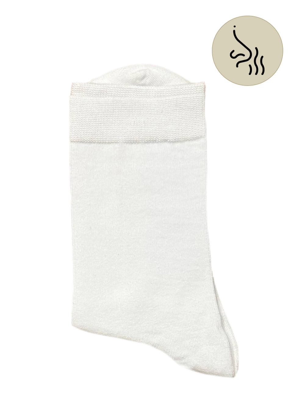 Носки р.40-45 "Aroma" Белые