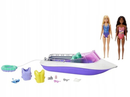 Набор Barbie Movie 2 куклы + лодка HHG60