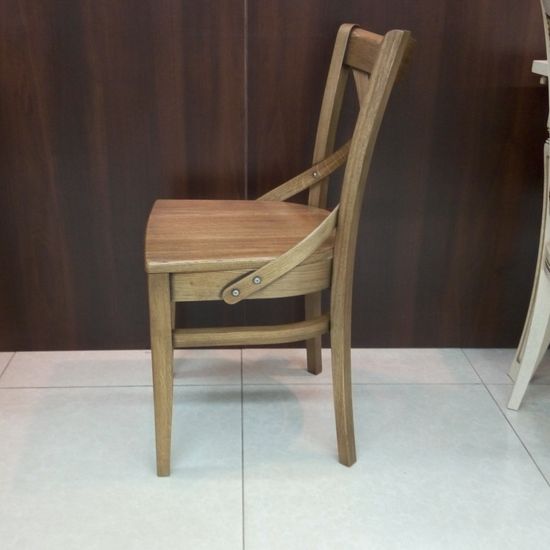 Стул Соло (дуб/тон 004/жесткое сиденье)