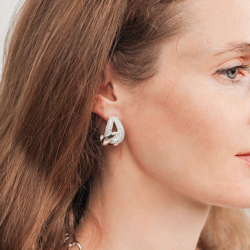 Серьги Fiore Luna ABE28377-02 S