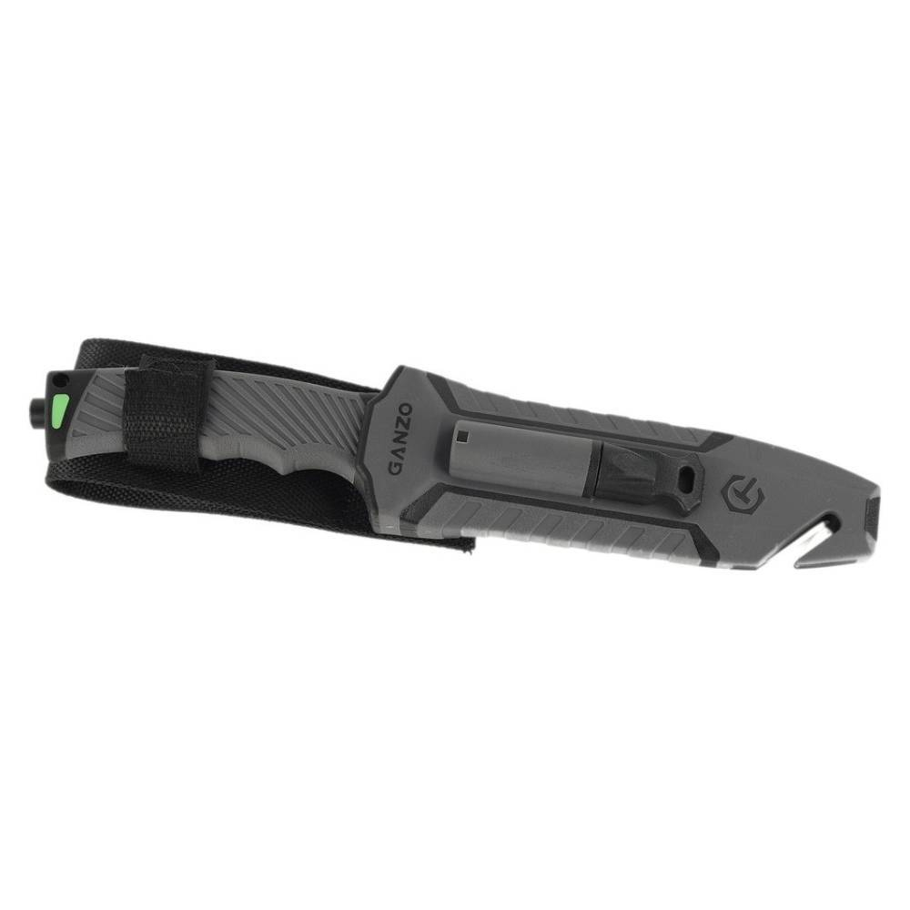 Нож туристический Ganzo G8012V2-GY с паракордом