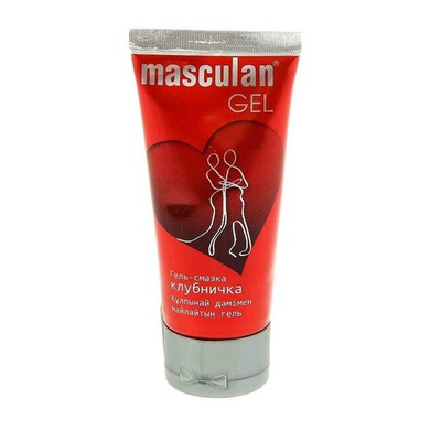 Гель Masculan Клубника , 50 мл (Цвет: прозрачный)