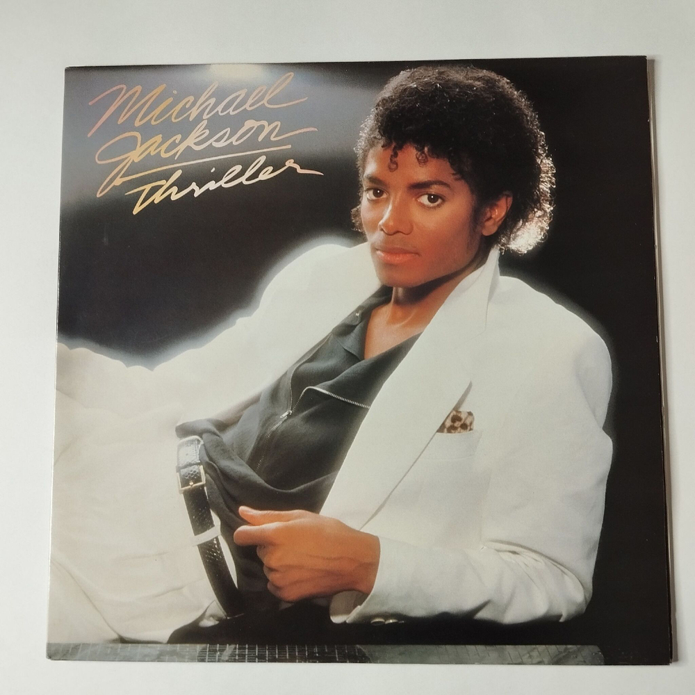Винтажная виниловая пластинка LP Michael Jackson Thriller (Holland 1982)