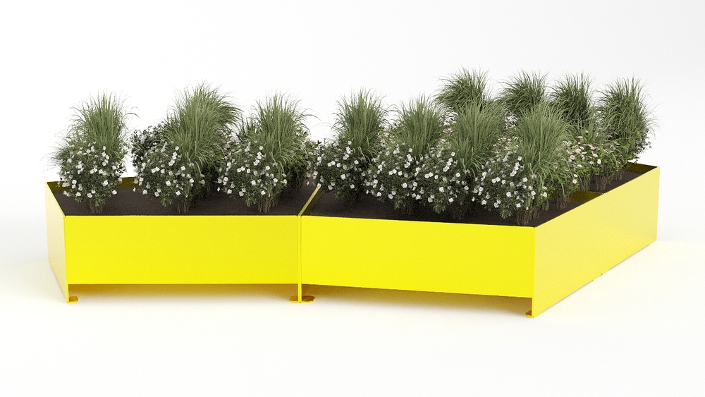 Скамья-вазон Модуль 5 SK00354