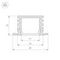 Профиль Arlight PDS-F-2000 ANOD 012083