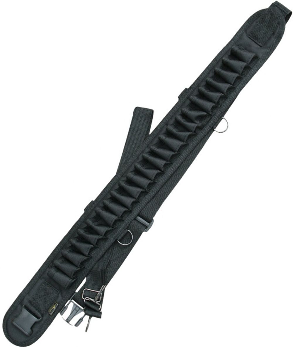 Патронташ К-12 24 патрона открытый (черный)