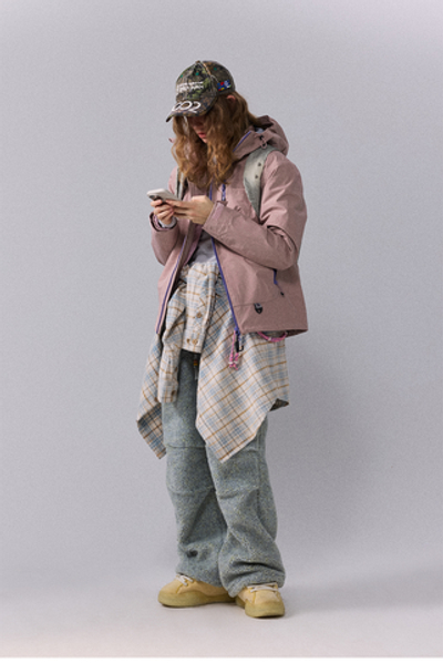 Куртка Nothomme Monterest Women's "Empty Mountain Rain" 3-in-1 C6 Waterproof Hiking Jacket with Detachable Down Vest