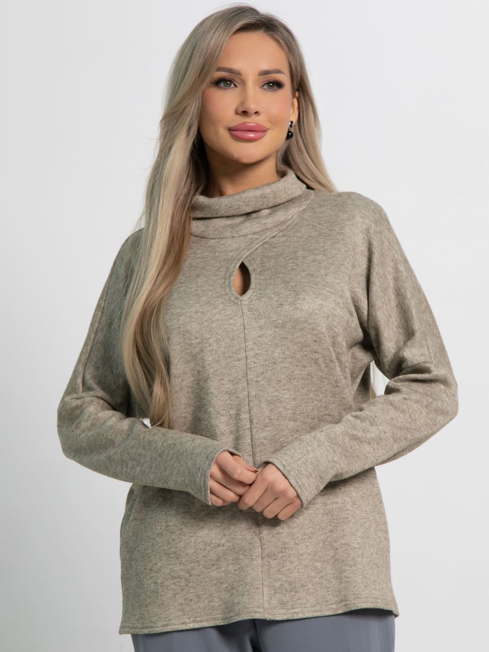 Джемпер Тринити (хаки) Б15161-1М LT Collection