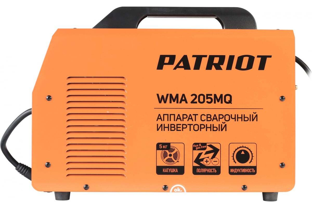 Сварочный инверторный полуавтомат PATRIOT WMA 205MQ 605302155