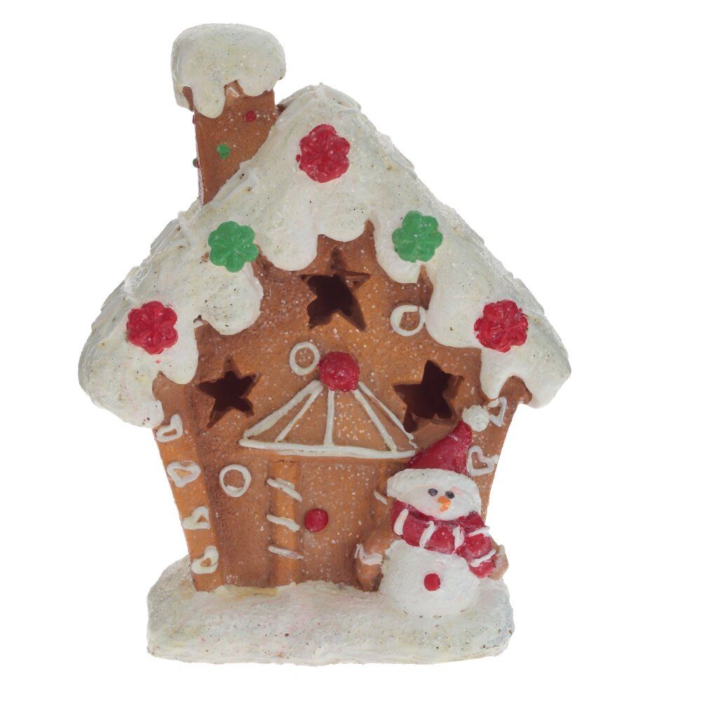 GAEM Фигурка декоративная с подсветкой "Домик"(LR44x2), L11,5 W6 H15 см