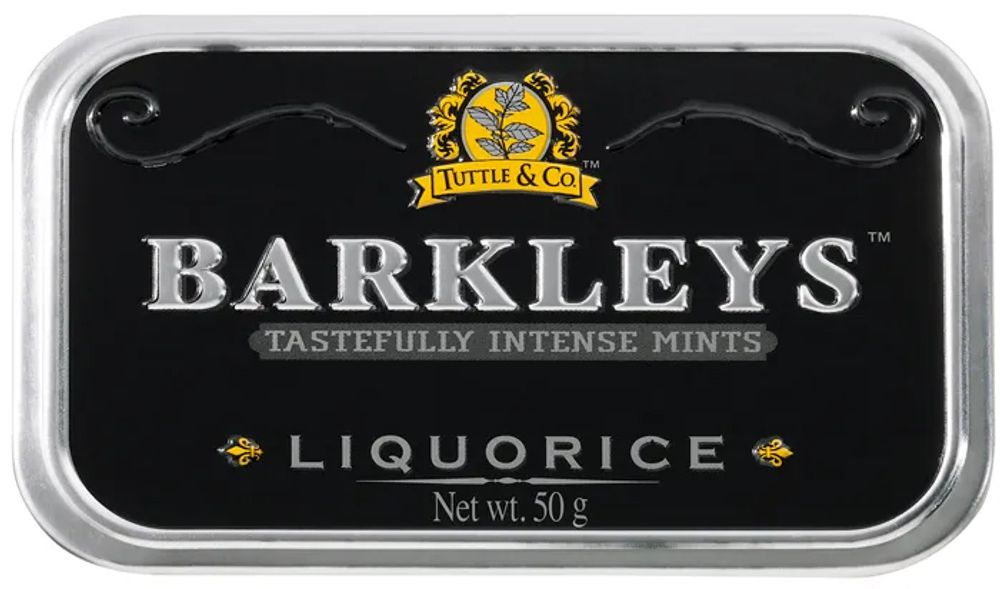 Конфеты BARKLEYS Mints Лакрица 50г