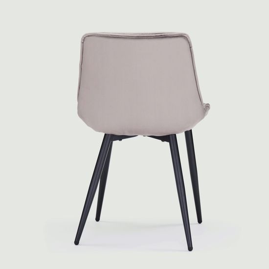 Обеденный стул Vera серый велюр Премиум