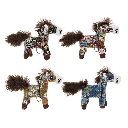 GAEM Игрушка набивная с подвесом "Лошадка", L11 W2,5 H9 см, 4в.