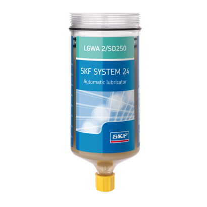 Refill cartridge grease filled, without battery for Electro-mechanical cabled single point lubricator LGWA 2/SD250NB