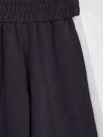 Брюки кюлоты широкие для девочки в школу