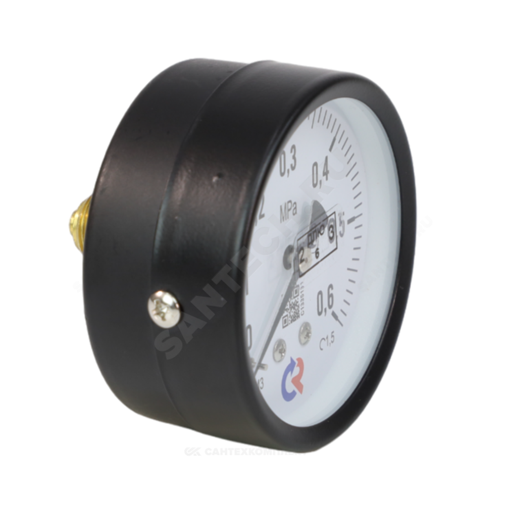 Манометр ТМ-310Т.00 осевой Дк63мм 0-1,6 МПа кл.2,5 G1/4" Росма 000000011023