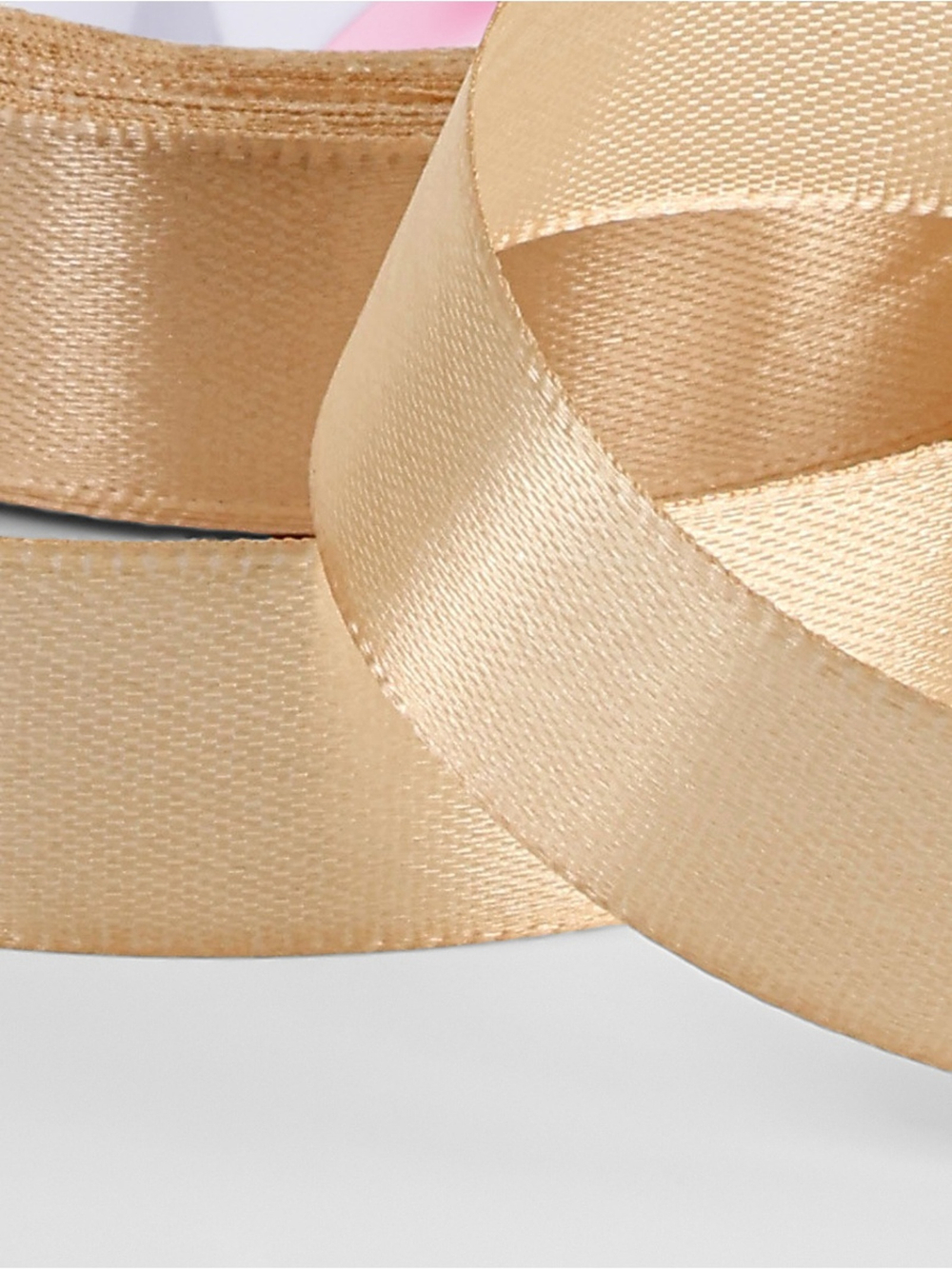 Лента атласная №267(67) 20мм*25±1ярд(23м±1м) бежевый АУ 1218290