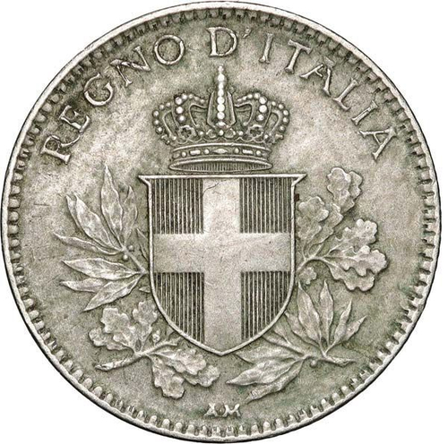 Italy 20 Centesimi 1918 R "Crowned Savoy Shield - Emergency Issue", AU