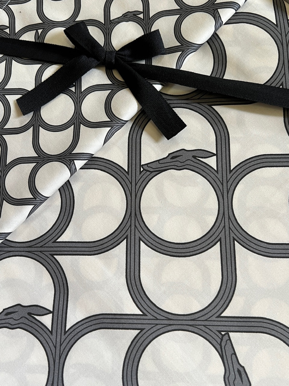 Постельное белье 2 спальное евро макси Trussardi Contemporary Logo бежевое