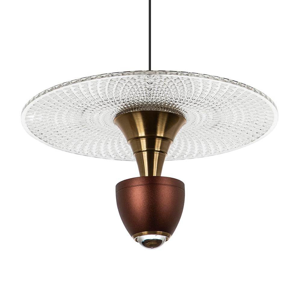 Подвесной светодиодный cветильник LED4U L8709-3 RED