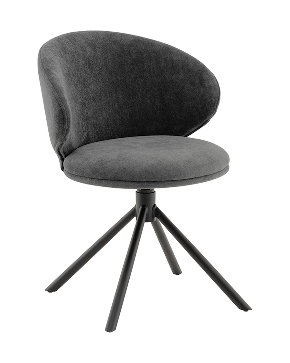 Стул Труфальд велюр темно-серый