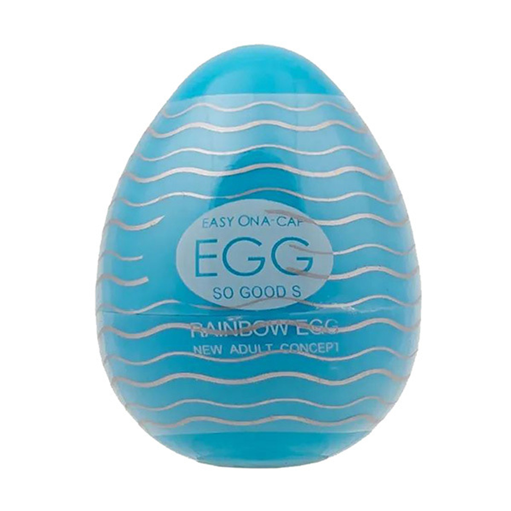 Мастурбатор-яйцо OYO Rainbow Blue