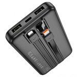 Внешний аккумулятор Power Bank 10000 mAh J118 013268 Черный