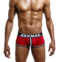 Мужские трусы джоки красные JOCKMAIL JM4042-8
