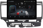 Магнитола для Mitsubishi Lancer X 2007-2016 (рамка 9) - Teyes CC4-PRO монитор 13" 2K QLED на Android 13, Snapdragon 778G, 8+128, AI, CarPlay, DSP, 4G SIM-слот