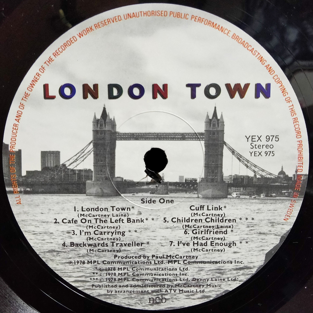 Wings / London Town (LP)