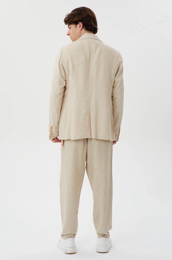 Льняной костюм Open Jns