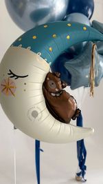 Воздушные шары на выписку для мальчика №8863