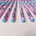 Карандаш ч/г НВ "HappyGraphix. Life Style. Pink dream" (Bruno Visconti)