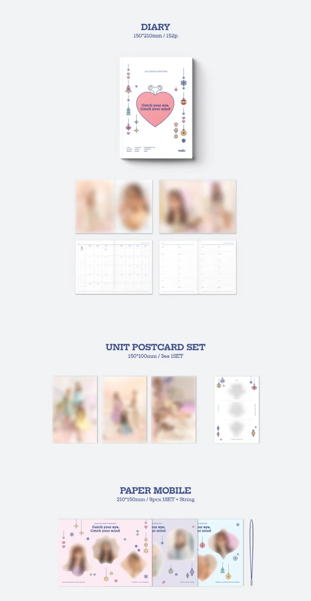 Kep1er 2023 SEASON'S GREETINGS "Catch your eye, Catch your mind"