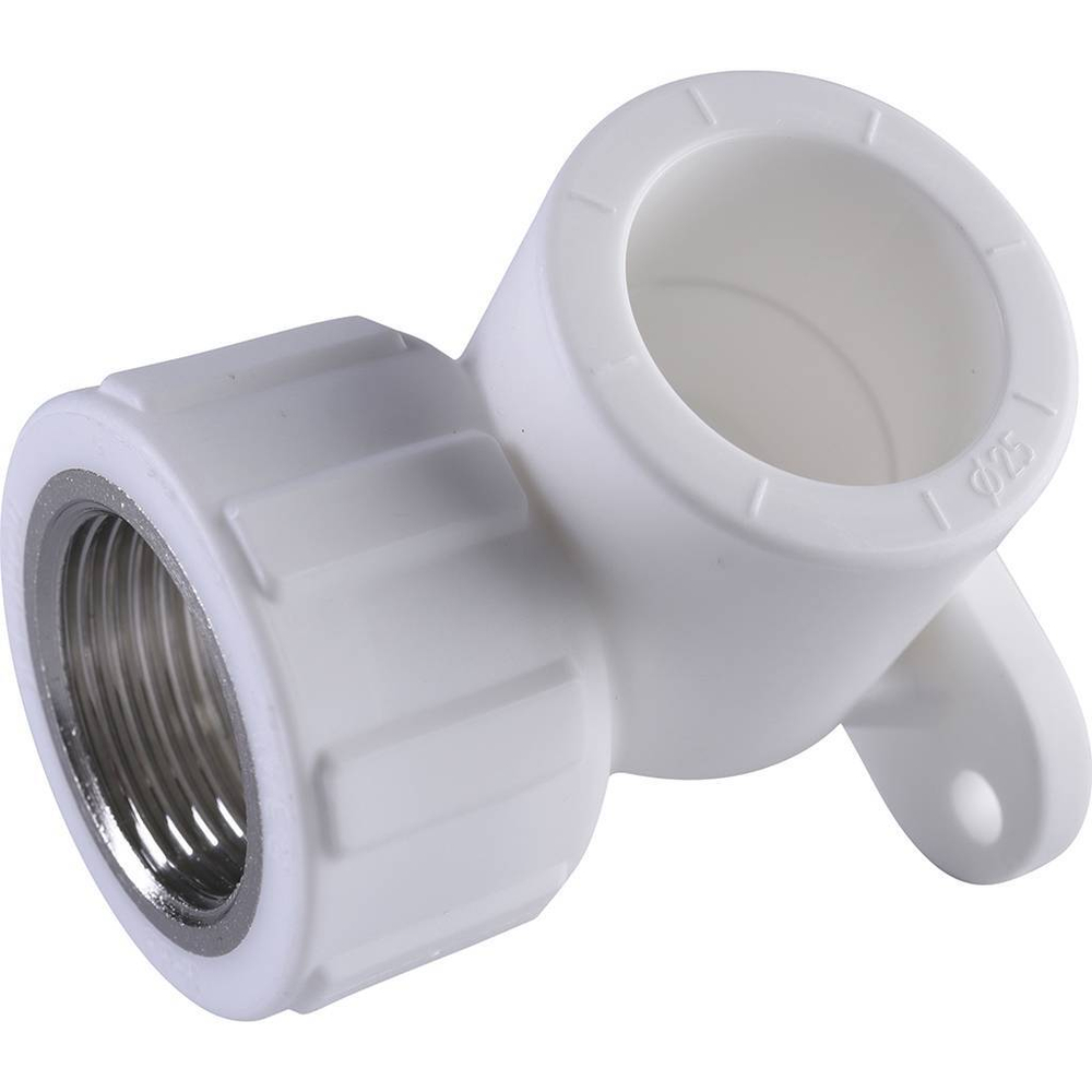 Угольник с внутренней резьбой с креплением 25x3/4"