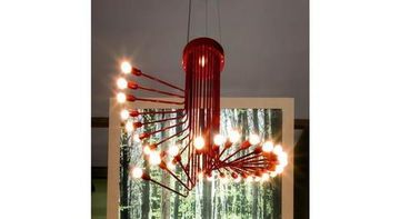 Italamp G_R10 Red — Потолочный подвесной светильник SPIRALE