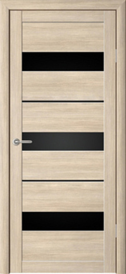 Межкомнатные двери Прага, Эко-шпон, Лиственница мокко