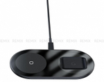 Беспроводное зарядное устройство Baseus Simple 2in1 Wireless Charger Pro Edition (WXJK-CA02)