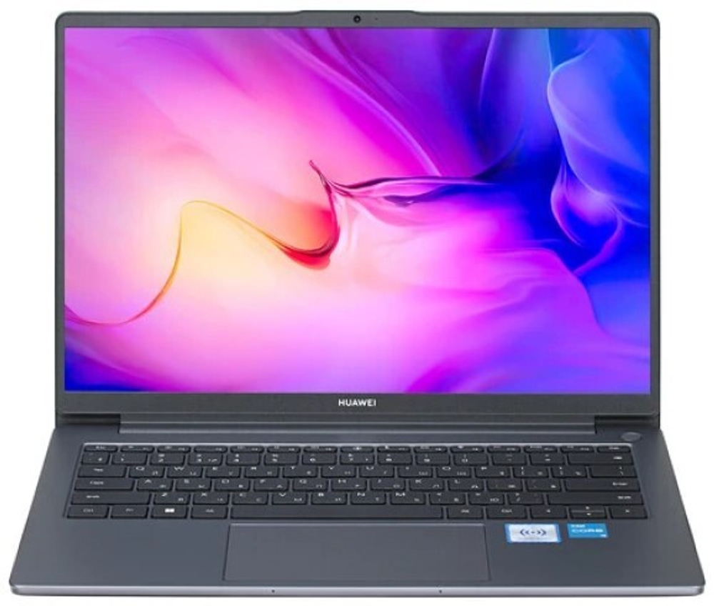 Ноутбук  Huawei MateBook D14 2024 MDG-X 14 ", Core i3, 8 Гб RAM, 512 Гб SSD, UHD Graphics, Серый