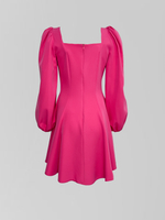 Платье By Style Janetta с квадратным вырезом и пышными рукавами