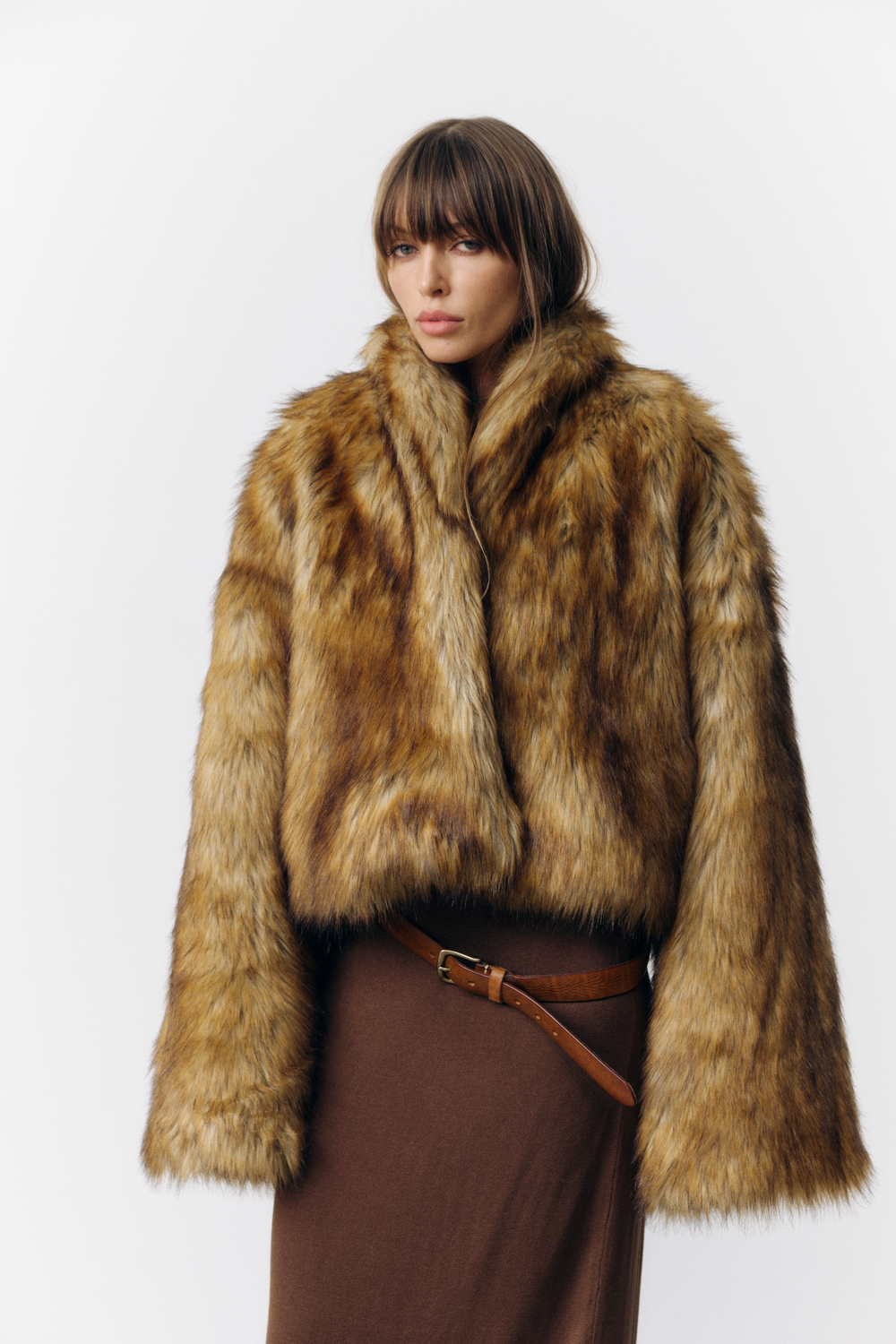 Эко-шуба Lisa Patrikeevna | Рыжий
