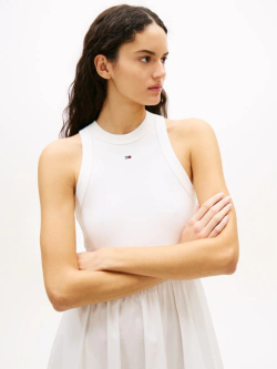 Платье женское TOMMY JEANS TJW RIB POPLIN TANK