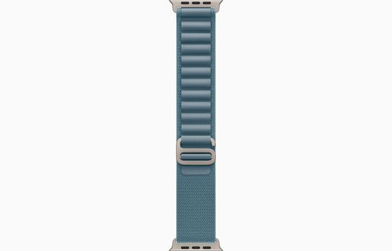 Умные часы Apple Watch Ultra 3, 49 мм, Natural Titanium Light Blue Alpine Loop M